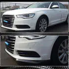 Audi A6 C7 2011–2017 Priekšējā bampera lip uzlika, karbonšķiedra (Base 2012-2015) foto 3