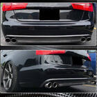 Audi A6 C7 2011–2017 Aizmugurējā bampera difuzors, oglekļa šķiedra (Base 2011-2014) foto 3