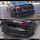 Audi A6 C7 2011–2017 Aizmugurējā bampera difuzors, oglekļa šķiedra (Base 2014-2018) foto 4