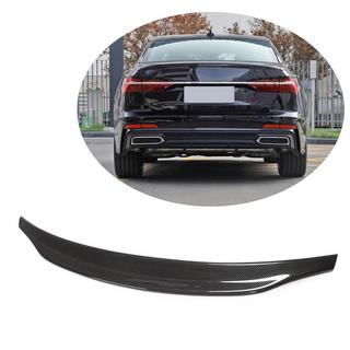 V4 spoileris (Sedan, oglekļa šķiedra) foto 1
