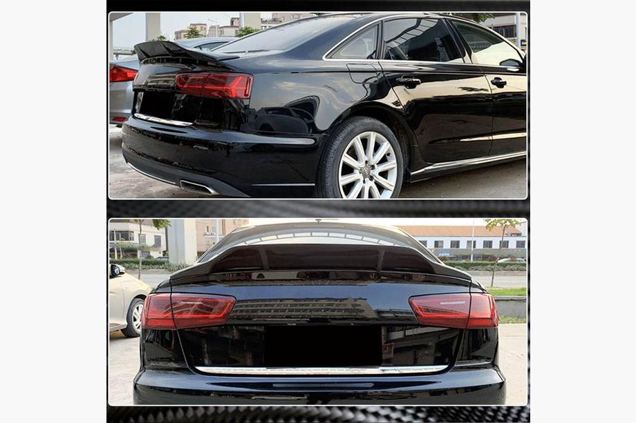 Audi A6 C7 2011–2017 Spoileris V1 (ogleklis) Foto 3