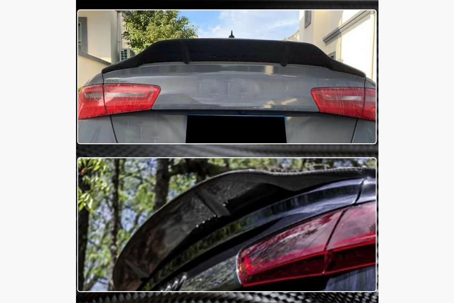 Audi A6 C7 2011–2017 Spoileris V1 (ogleklis) Foto 10