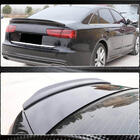 Audi A6 C7 2011–2017 Lip spoilers V2 (oglekļa šķiedra) foto 5