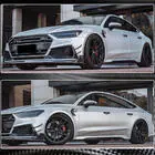 Audi A7 2018– Spārnu uzlikas (2018-2022, sausais karbons) foto 3