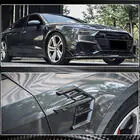 Audi A7 2018– Spārnu uzlikas (2018-2022, sausais karbons) foto 4