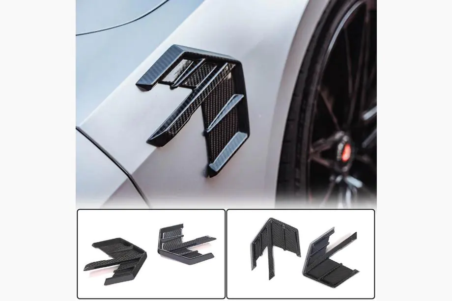 Audi A7 2018– Spārnu uzlikas (2018-2022, sausais karbons) Image