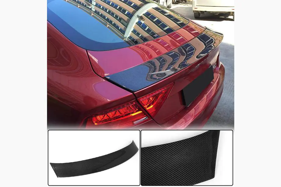 Audi A7 2010–2018 Spoileris V2 (oglekļa šķiedra) Image