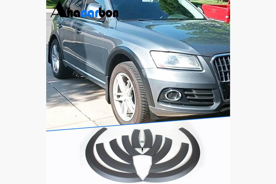 Audi Q5 2008–2017 Pelēki riteņu arku paplašinājumi (ABS) Image