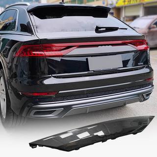 Oglekļa šķiedras uzlika virs numura zīmes (2019-2022, Carbon) Audi Q8 2018– foto 1