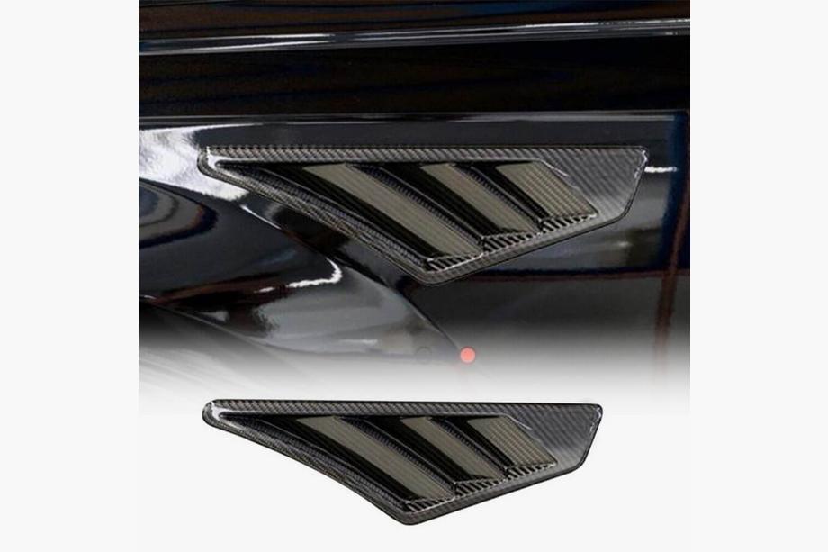 Audi Q8 2018– Spārnu uzlikas (2019-2022, Dry Carbon) Foto 1