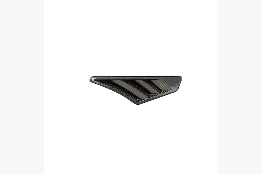Audi Q8 2018– Spārnu uzlikas (2019-2022, Dry Carbon) Foto 5