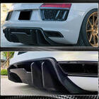 Audi R8 2015– Aizmugurējā bampera difuzors V1 (2015-2020, Carbon) foto 4