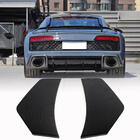 Audi R8 2015– Aizmugurējā bampera splitteri (Spyder 2020+, oglekļa šķiedra) foto 1