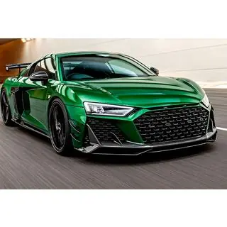 Priekšējā bampera lūpas spoilers Lip V1 (2023+, Carbon) foto 1