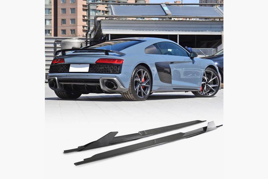 Audi R8 2015– Sānu sliekšņi V2 (oglekļa šķiedra) Image