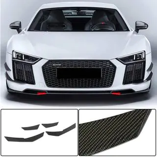 Priekšējā bampera uzlikas V3 (2015-2020, Carbon)