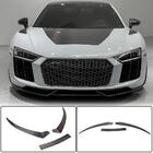 Audi R8 2015– Priekšējā bufera lūpa Lip V1 (2015-2020, Oglekļa šķiedra) foto 1