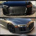 Audi R8 2015– Priekšējā bufera lūpa Lip V1 (2015-2020, Oglekļa šķiedra) foto 4