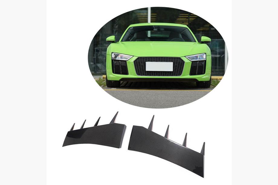 Audi R8 2015– Priekšējā bampera lūpa V2 (2015-2020, Karbons) Image