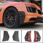 Audi R8 2015– Aizmugurējā bufera splitteri V1 (2015-2020, Oglekļa šķiedra) foto 1