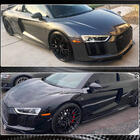 Audi R8 2015– Sānu sliekšņi V3 (Carbon) foto 2