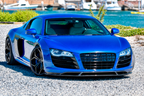 Audi R8 2006–2015 Priekšējā bampera lūpa (Oglekļa šķiedra) foto 1