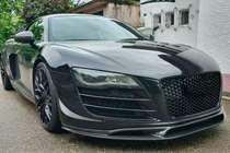 Audi R8 2006–2015 Priekšējā bampera lūpa (Oglekļa šķiedra) foto 4