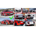 Audi R8 2006–2015 Aizmugurējā bufera difuzors (karbons) foto 7