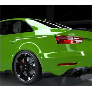 Aizmugurējā bampera Flap uzlikas (RS3 Sedan 2017-2019, oglekļa šķiedra) Audi A3 2012–2020 foto 3