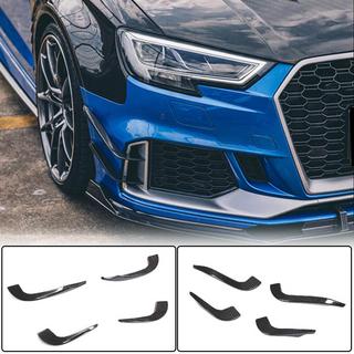 Priekšējā bampera uzlikas V2 (RS3 Sedan 2017-2020, oglekļa šķiedra) Audi A3 2012–2020 foto 1