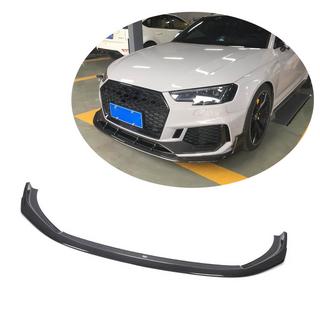 Priekšējā bampera lūpa Lip V1 (RS4 Avant 2019-2021, oglekļa šķiedra) foto 1