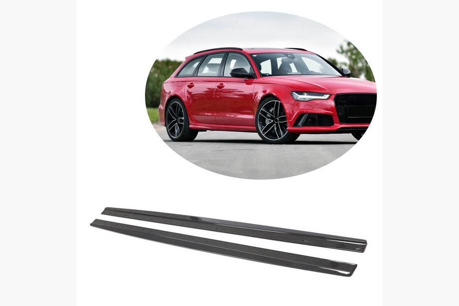 Audi A6 C7 2011–2017 Karbona sānu sliekšņi (RS6 Avant 2013-2016) Image