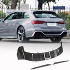 Audi A6 C8 2018–2025 Spoileris V2 (Avant, 3 gab., oglekļa šķiedra) foto 1