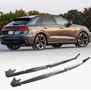 Sānu sliekšņi (oglekļa šķiedra) Audi Q8 2018– foto 1