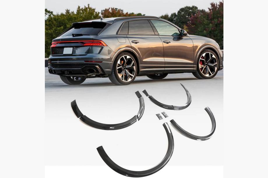 Audi Q8 2018– Arku uzlikas (2021-2024, Oglekļa šķiedra) Image