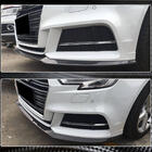 Audi A3 2012–2020 Priekšējā bampera lūpa Lip V5 (S-Line Sedan 2017-2020, karbons) foto 5