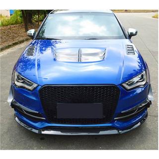 Priekšējā bufera uzlikas (S-Line Sedan 2012-2016, oglekļa šķiedra) Audi A3 2012–2020 foto 3