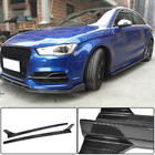 Audi A3 2012–2020 Sānu sliekšņi V4 (S-Line Sedan, karbonis) foto 1