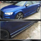Audi A3 2012–2020 Sānu sliekšņi V3 (S-Line Sedan, oglekļa šķiedra) foto 4