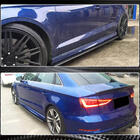 Audi A3 2012–2020 Sānu sliekšņi V3 (S-Line Sedan, oglekļa šķiedra) foto 5