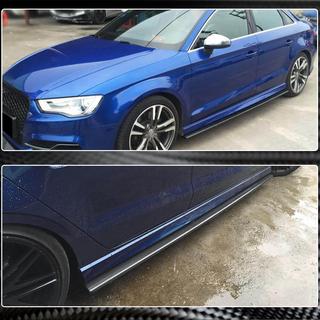 Sānu sliekšņi V3 (S-Line Sedan, oglekļa šķiedra) Audi A3 2012–2020 foto 4