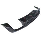 Audi A3 2012–2020 Aizmugurējā bampera difuzors V1 (S-Line HB 2012-2016, Carbon) foto 4