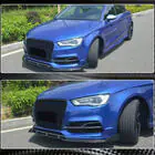 Audi A3 2012–2020 Priekšējā bampera lūpa Lip V3 (S-Line Sedan 2012-2016, oglekļa šķiedra) foto 3
