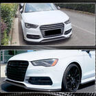 Audi A3 2012–2020 Priekšējā bampera lūpa Lip V1 (S-Line Sedan 2012-2016, oglekļa šķiedra) foto 5