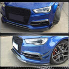 Audi A3 2012–2020 Miglas lukturu apdares (S-Line Sedan 2012-2016, oglekļa šķiedra) foto 4
