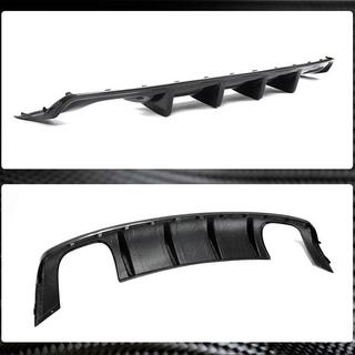Aizmugurējā bampera difuzors V3 (S-Line Sedan 2012-2016, oglekļa šķiedra) Audi A3 2012–2020 foto 4