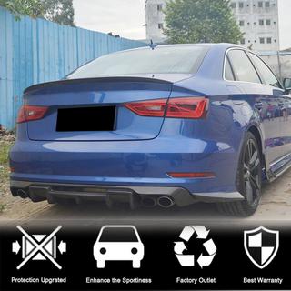 Aizmugurējā bampera difuzors V1 (S-Line Sedan 2012-2016, karbons) Audi A3 2012–2020 foto 2