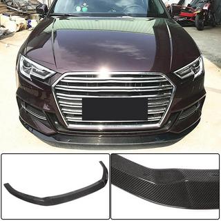 Priekšējā bufera lūpa Lip V3 (S-Line Sedan 2017-2020, karbons) Audi A3 2012–2020 foto 1