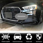 Audi A3 2012–2020 Priekšējā bampera lūpa Lip V1 (S-Line 2017-2020 Sedan, karbons) foto 4