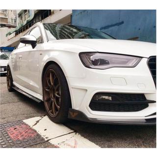 Sānu sliekšņi V1 (S-Line HB, oglekļa šķiedra) Audi A3 2012–2020 foto 3